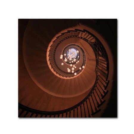 Ursula Rodgers 'The Brewer Staircase' Canvas Art,35x35